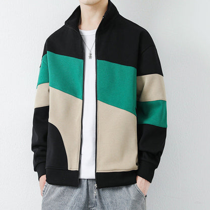 Herren Steppjacke Sportlich Modisch Hochkragen - BerlinGlamour