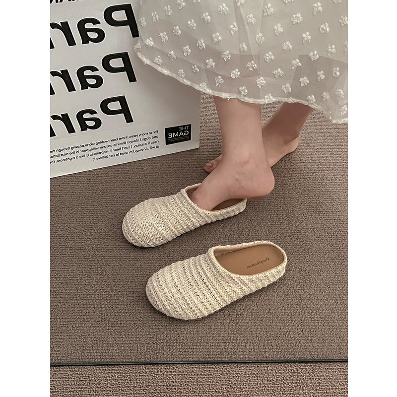 Damen Hausschuhe Warm Bequem Heidi Stil