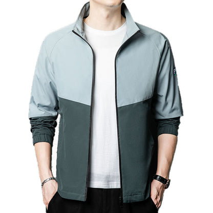 Herren Sportjacke Übergangsjacke Elastisch Reflektierend