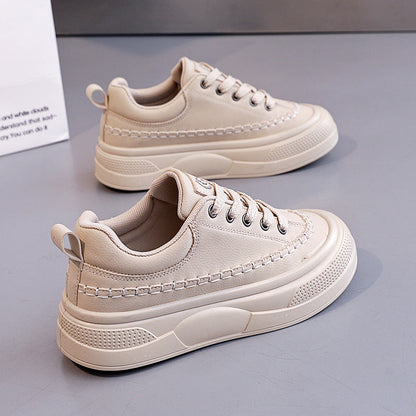 Damen Sneaker Rutschfest Dickes Profil Sportlich Frauen