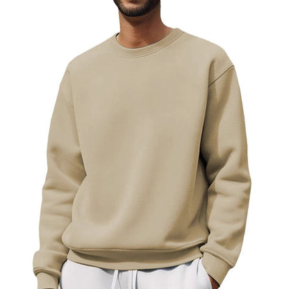 Herren Sweatpullover Lässig Oversized Schultern Cut-Out