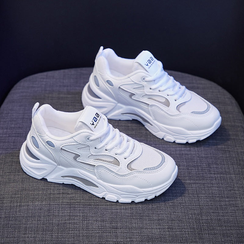 Damen Laufschuhe Sportlich Atmungsaktiv Mesh Freizeit