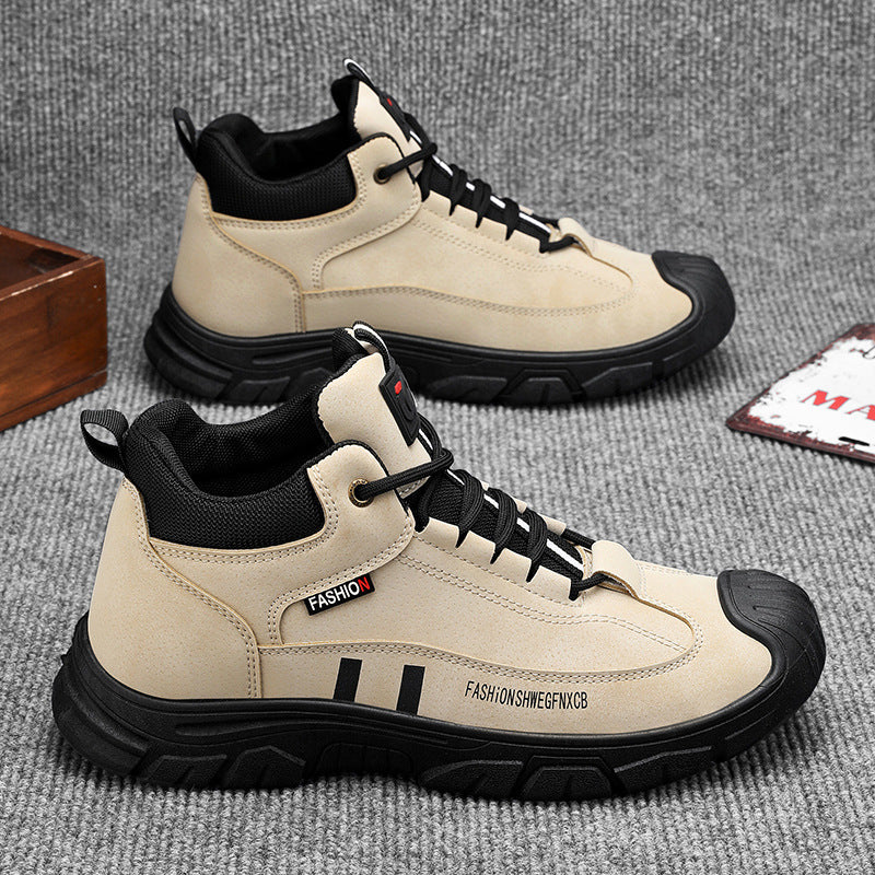 Damen Schnürboots Urban Style Komfort Sohle
