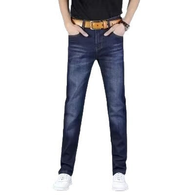 Herren Jeans Slim Fit Elastisch Mit Modernen Akzenten