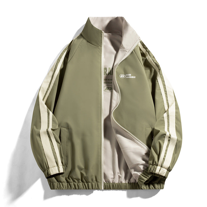 Herren Sportjacke Funktionell Mit Taschen Modern
