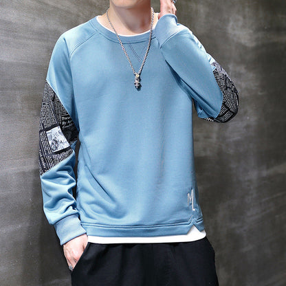 Modisches Herren Sweatshirt mit trendigen Druckdetails - BerlinGlamour