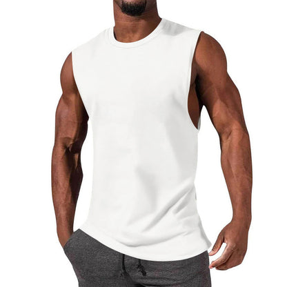 Herren Tanktop Sport Atmungsaktiv Baumwolle Modern