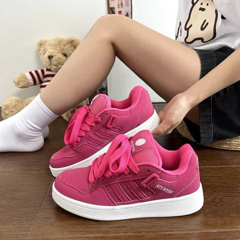 Damen Sneaker Sportlich Bequem Mit Gepolsterter Sohle - BerlinGlamour