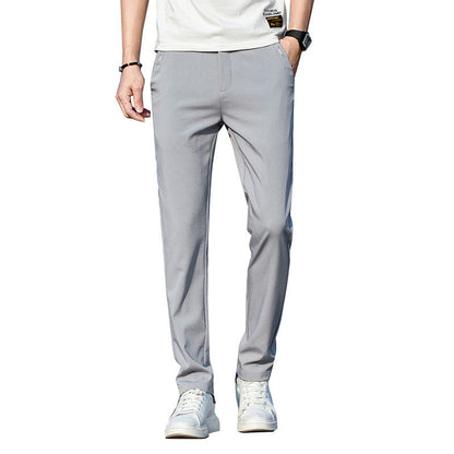 Herren Jogginghose Slim Fit Sportlich Grau