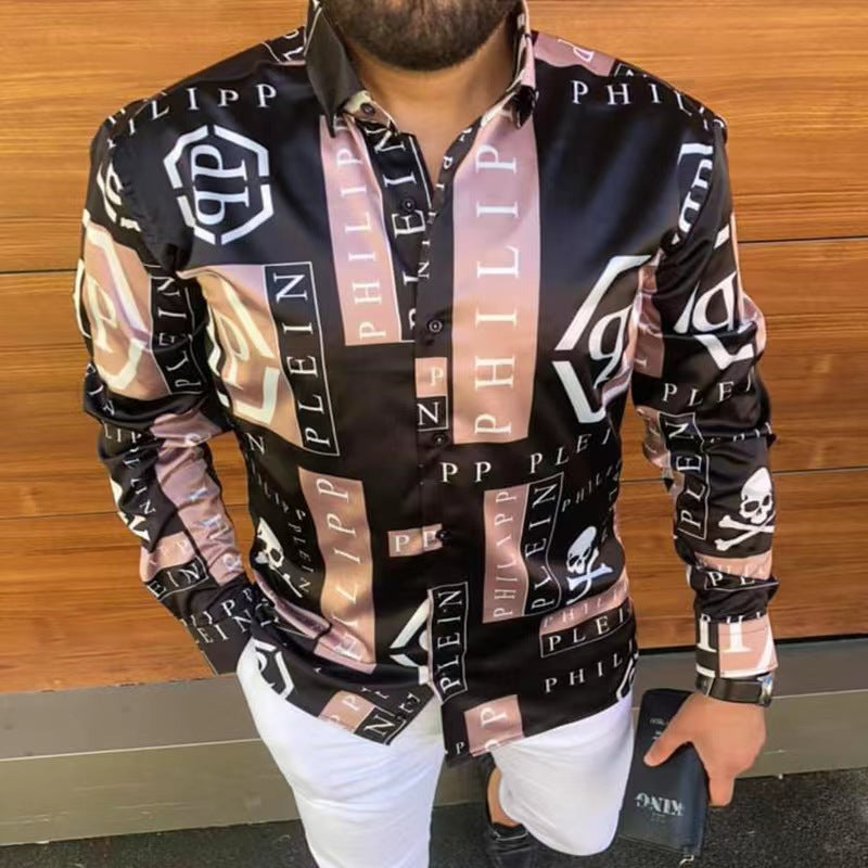 Herren Hemd mit Tierdruck Modern Elegant Berlin Style - BerlinGlamour