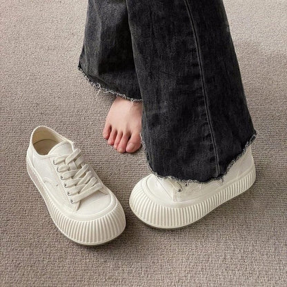 Damen Sneaker Plattform Bequem Dämpfung Elegantes Design