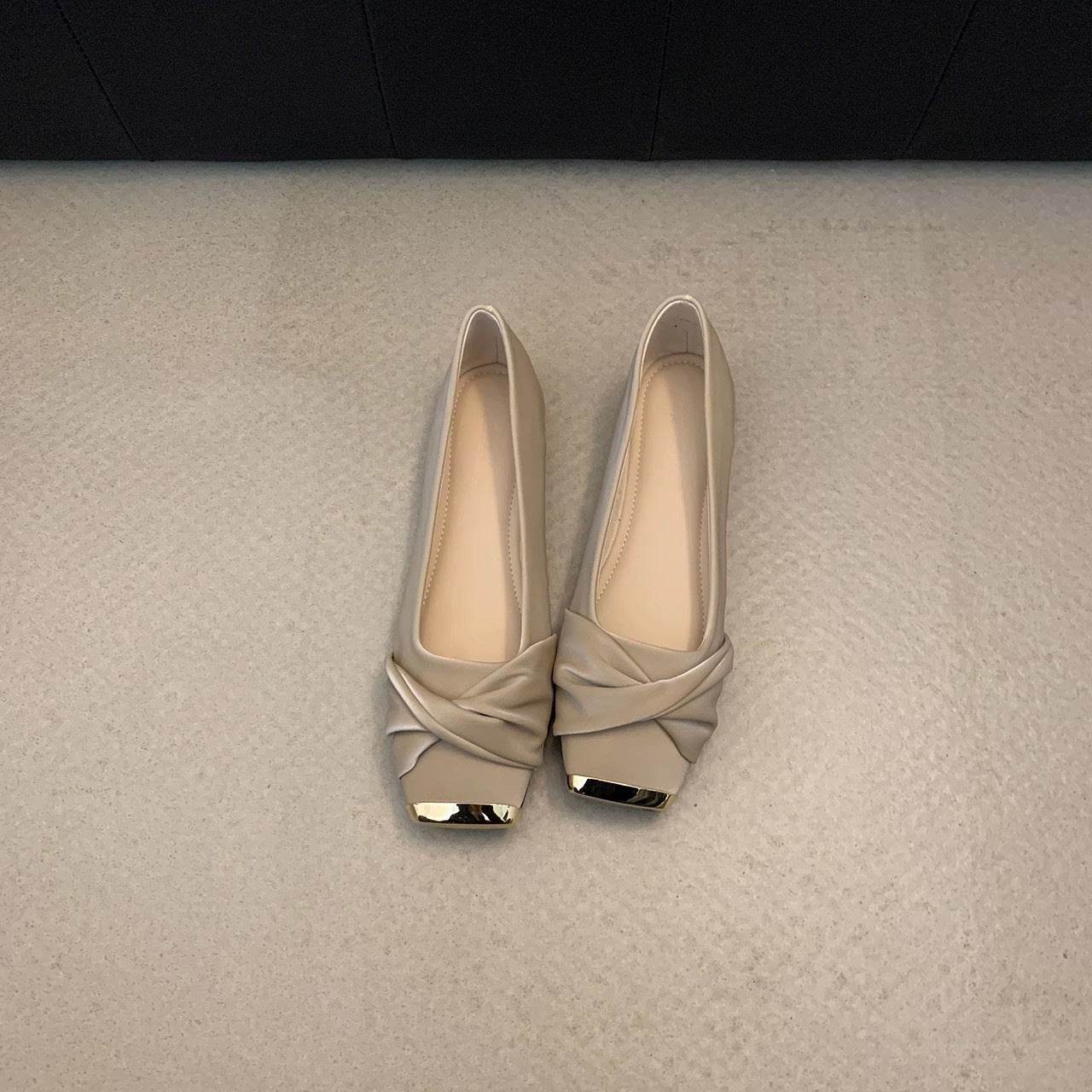 Damen Ballerinas Elegante Glanz Schuhe Spitze - BerlinGlamour