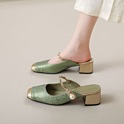 Damen Pumps Slingback Elegant Hochhackig Luxus Design