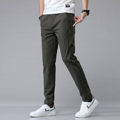 Herren Jogginghose Slim Fit Sportlich Schwarz