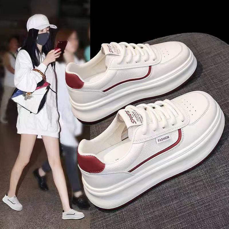 Damen Sneaker Chunky Stil Komfort Sohle