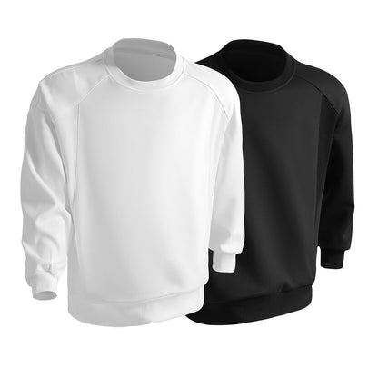 Herren Sportpullover Rundhals Funktionales Material Modern - BerlinGlamour