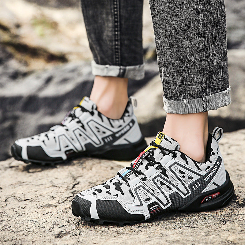 Damen Trail-Sneaker Atmungsaktiv Rutschfest Outdoor-Schuh - BerlinGlamour