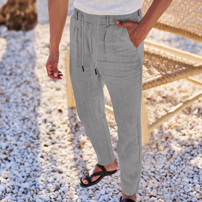 Bequeme Herrenhosen mit verstellbarem Bund Komfort Hose