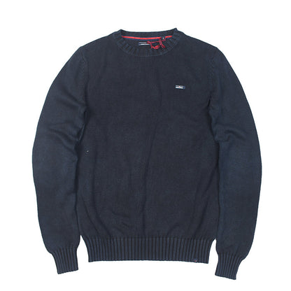 Herren Strickpullover Fein Rundhals Elastisch Modern