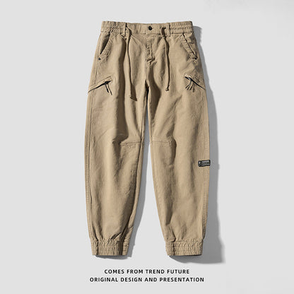 Herren Cargo-Hose Elastisch Vieltaschig Modern