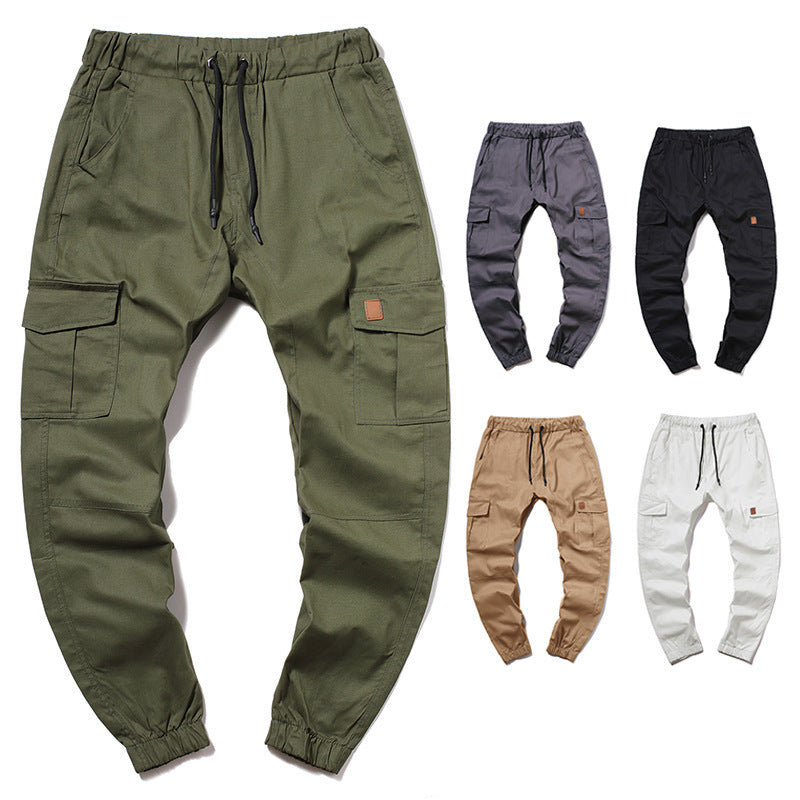 Herren Cargo-Hose mit elastischem Bund und praktischen Seitentaschen Berlin Glamour