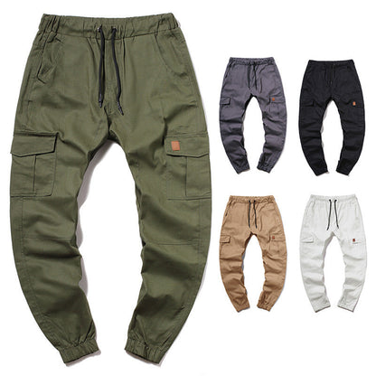 Herren Cargo-Hose mit elastischem Bund und praktischen Seitentaschen Berlin Glamour