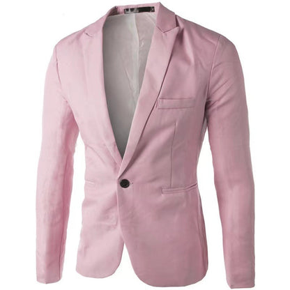 Herren Blazer Elegant Moderner Schnitt Slim Fit