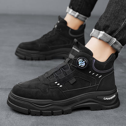Damen Sneaker Outdoor Hoch Rutschfest Wasserdicht