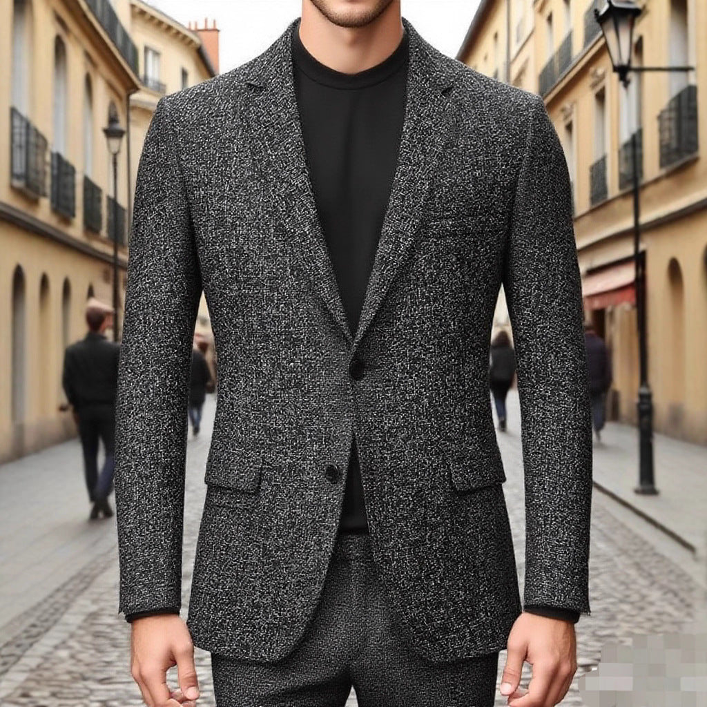 Herren Blazer Slim Fit Modern Schnitt - BerlinGlamour