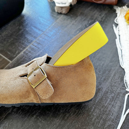 Damen Schuhe Molletten Bequem Verstellbar Modisch
