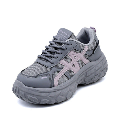 Damen Sneaker Chunky atmungsaktiv mit Stoßdämpfung