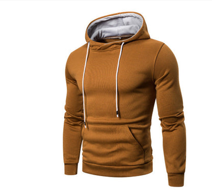 Herren Kapuzenpullover Soft Baumwolle Kängurutasche Modern