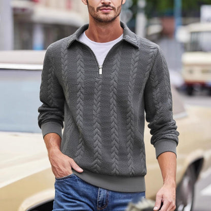 Herren Pullover Lässig Hochwertig Strick