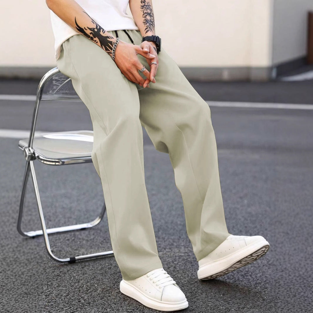 Bequeme Herren Chino Hosen Lockere Freizeithosen