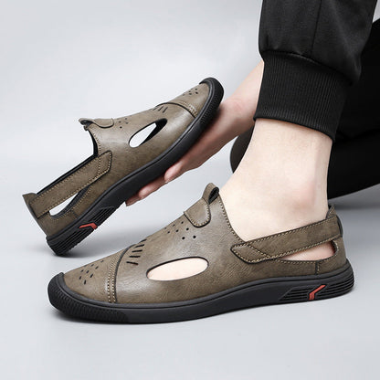 Damen Sandalen Atmungsaktiv Flexibel Rutschfest