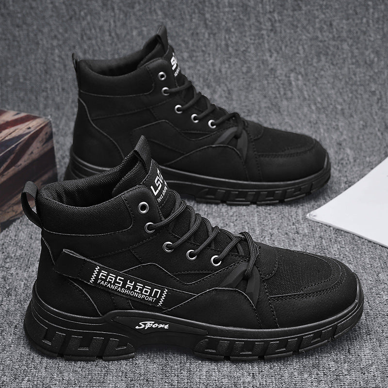 Damen Sneaker Sportlich High-Top Isoliert Warm