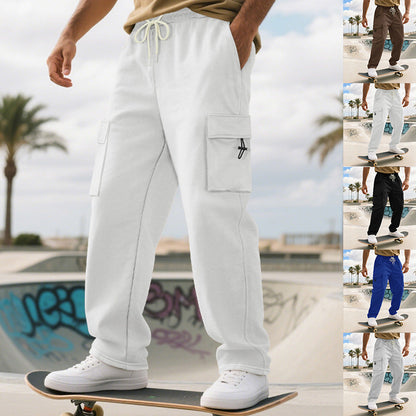 Bequeme Herren Jogginghose Cargo mit Seitentaschen Sportlich - BerlinGlamour