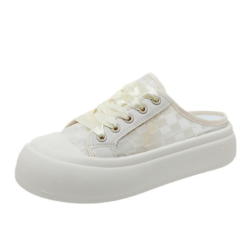 Damen Sneaker Slip-On Transparent Bequem Modern - BerlinGlamour