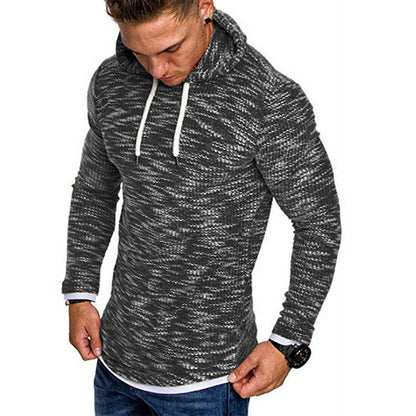 Herren Kapuzenshirt Sportlich Strukturiert Modern - BerlinGlamour