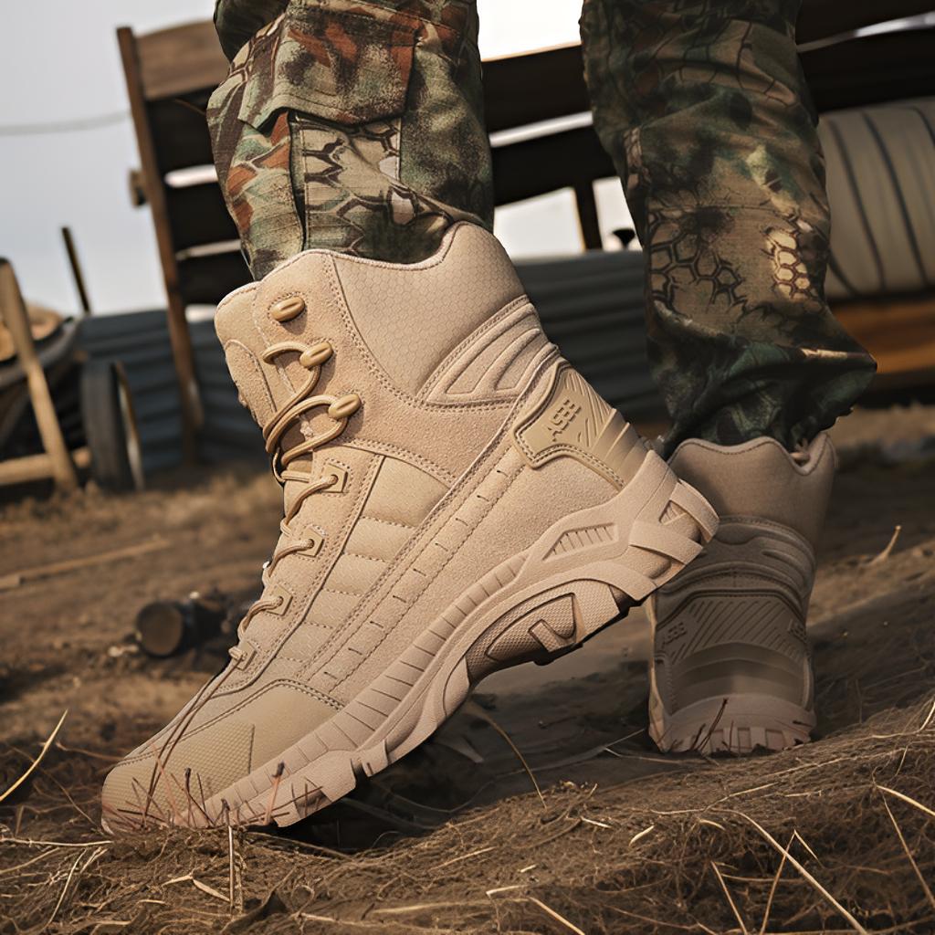 Herren Stiefel Strapazierfähig Robust Outdoor Einsatzstiefel - BerlinGlamour