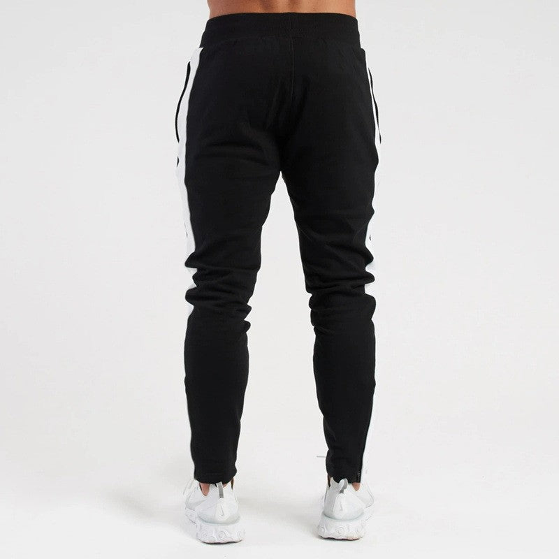 Herren Jogginghose Sportlich Mit Taschen Schwarz