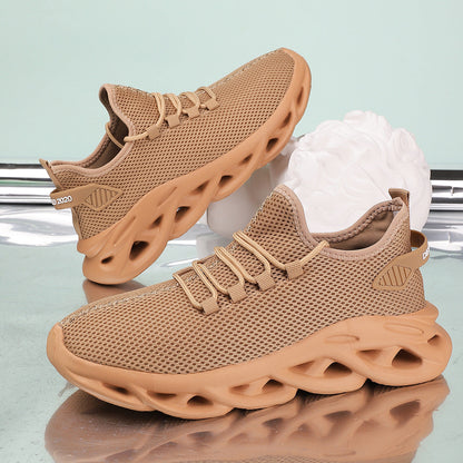 Damen Sneaker Atmungsaktiv Komfortabel Laufschuhe mit Dämpfung