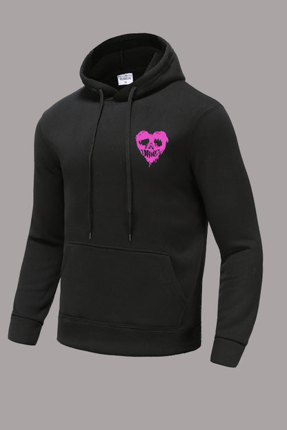 Männer Kapuzenpullover Totenkopf Design Trendy Streetwear