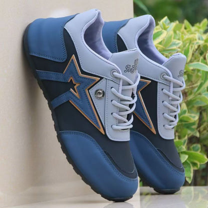 Damen Sneaker Sportlich Flexibel Laufsohle Schwarz - BerlinGlamour