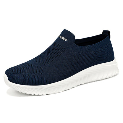 Damen Sneaker Komfort Bequem Elastisch Rutschfest