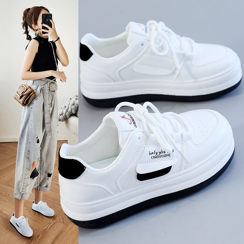 Damen Sneaker Sportlich Hoch High Heel Sneakers - BerlinGlamour