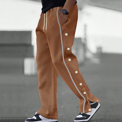Herren Jogginghose Sportlich Lockere Bequem