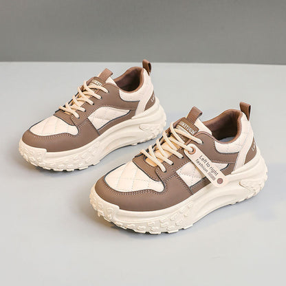 Damen Sneaker Chunky Bequem Strapazierfähig Mode