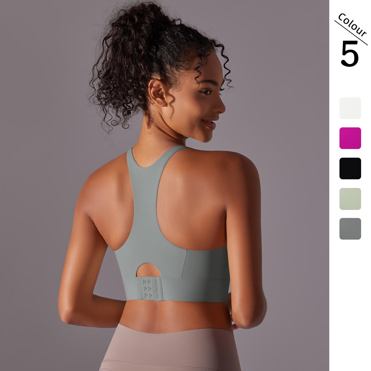 Damen Sport-BH Komfort Racerback Unterstützung - BerlinGlamour