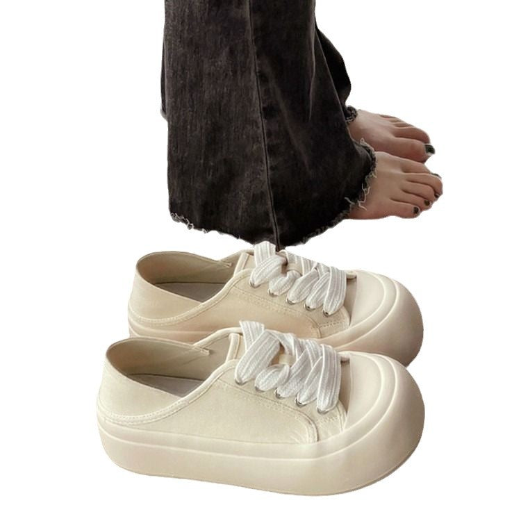 Damen Sneaker Bequem Stylisch Sportlich Weiss